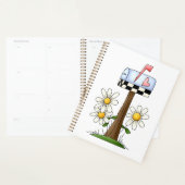 Mailbox met madeliefjes en Heart Flag Country Gard Planner (Display)