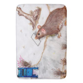 Mailbox Molly Bath Mat (Voorkant Verticaal)