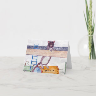 Mailbox Molly Note Card 3 Kaart