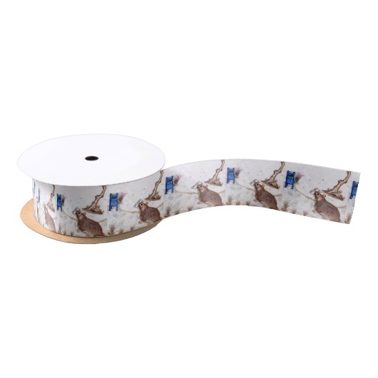 Mailbox Molly Pet Rat Ribbon Satijnen Lint (Spoel)