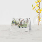 Mailbox Molly's Moving Day Kaart (Gele Bloem)