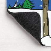Mailbox Mousepad van Santa Muismat (Hoek)