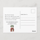 Mailbox Nieuw Home Vakantie Verhuisaankondiging Briefkaart (Achterkant)