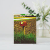 Mailbox Plattelandsroute Briefkaart (Staand voorkant)