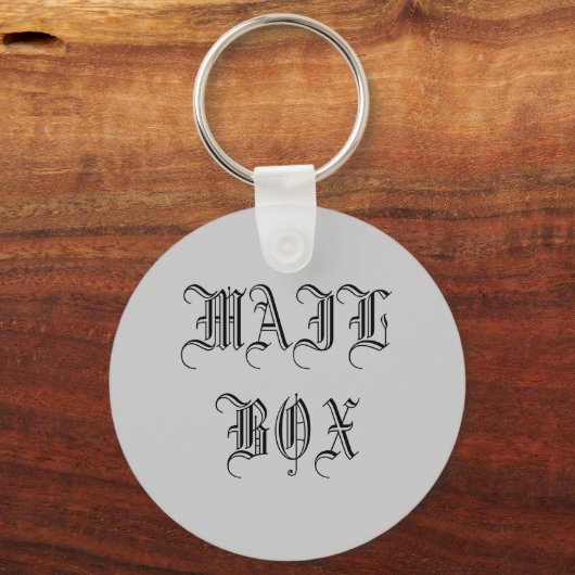 MAILBOX SLEUTELHANGER (Voorkant)