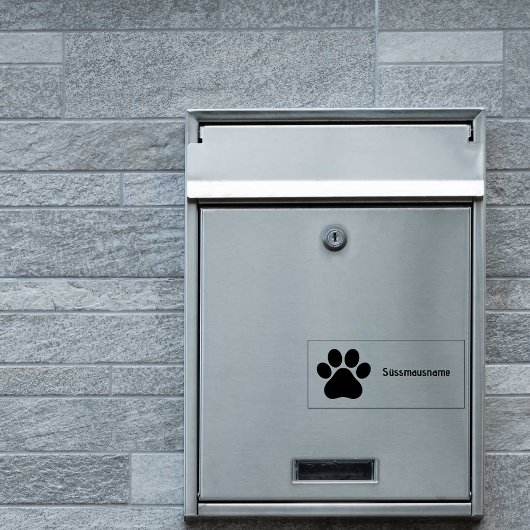 Mailbox Sticker Huisdieren LSF1V2