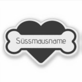 Mailbox Sticker Huisdieren LSF1V3 (Voorkant)