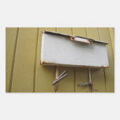 Mailbox-Sticker Rechthoekige Sticker (Voorkant)