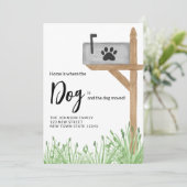 Mailbox We hebben de aankondiging van het verplaat (Staand voorkant)