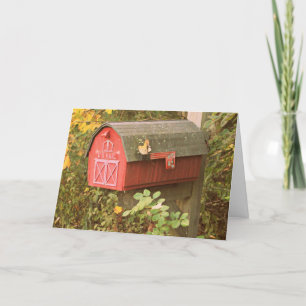 Mailbox-Wenskaart Kaart