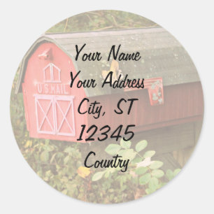 Mailboxadres Sticker