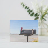 Mailboxen in de stad Vampire Briefkaart (Staand voorkant)