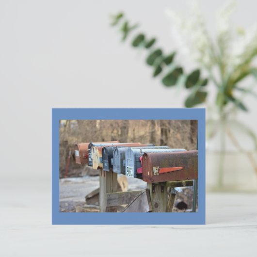 Mailboxfoto Briefkaart (Staand voorkant)