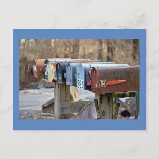 Mailboxfoto Briefkaart (Voorkant)