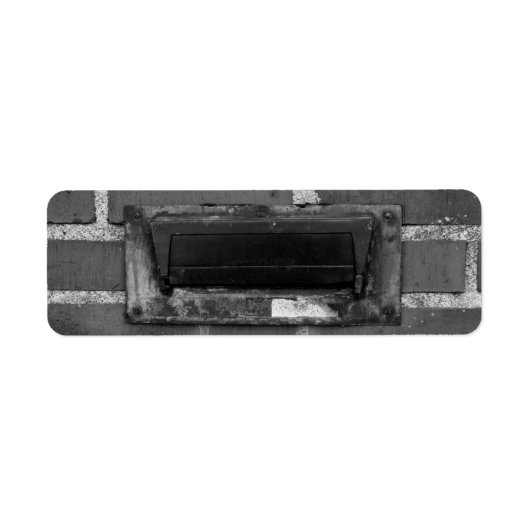 Mailboxlabels Etiket (Voorkant)