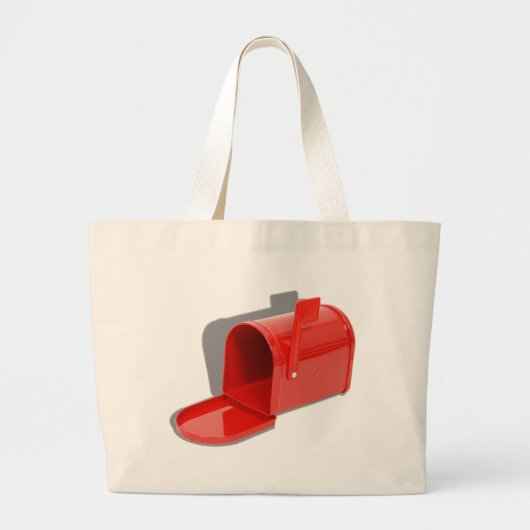 MailboxOpen051409shadows Grote Tote Bag (Voorkant)