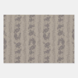 Maile Lei Po'o Set, Tropische Romance Gift Wrap Inpakpapier Vel