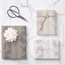 Maile Lei Po'o Set, Tropische Romance Gift Wrap Inpakpapier Vel