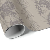Maile Lei, Tropische Romance Gift Wrap Cadeaupapier (Rol Hoek)