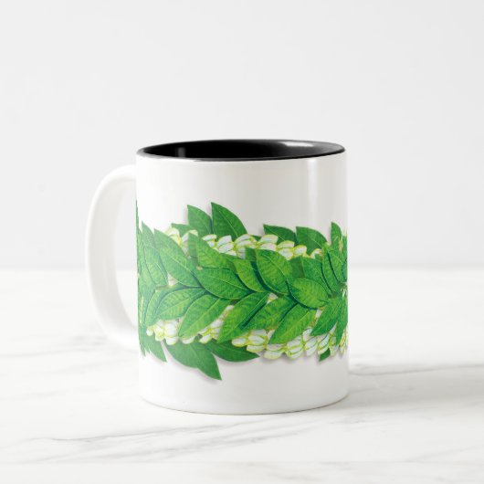 Maile Lei Tweekleurige Koffiemok (Voorkant links)