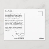 Mailer Real Estate Marketing Briefkaart (Achterkant)