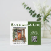 Mailer Real Estate Marketing Briefkaart (Staand voorkant)