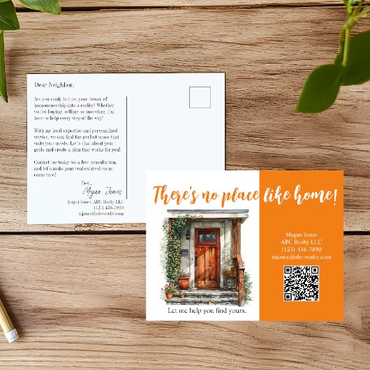 Mailer Real Estate Marketing Briefkaart