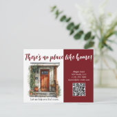 Mailer Real Estate Marketing Briefkaart (Staand voorkant)