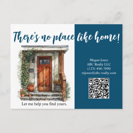 Mailer Real Estate Marketing Briefkaart (Voorkant)