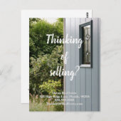 Mailer voor verwijzing van onroerend goed - Verkoo Briefkaart (Voorkant / Achterkant)