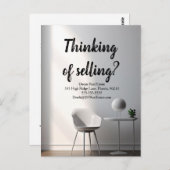 Mailer voor verwijzing van onroerend goed - Verkoo Briefkaart (Voorkant / Achterkant)