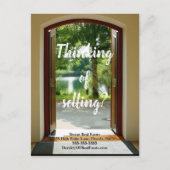 Mailer voor verwijzing van onroerend goed - Verkoo Briefkaart (Voorkant)