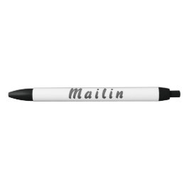 Mailin balpen zwarte inkt pen