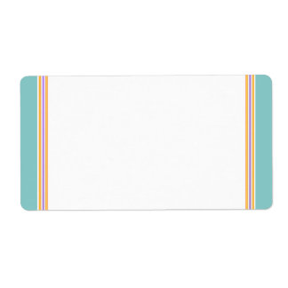 Mailing Adresetiketten : LIGHT AQUA GREEN Etiket