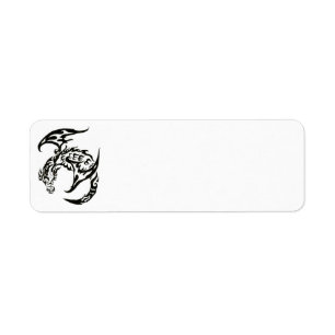 mailinglabel voor stamdraak etiket