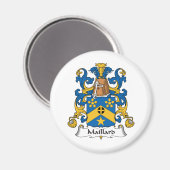 Maillard Family Crest Magneet (Voorkant / Achterkant)