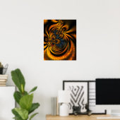 Maillie's Garden Fractal Poster (Thuiskantoor)