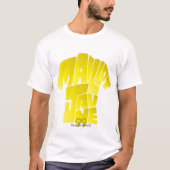 Maillot Jaune - Yellow Jersey TDF T-shirt (Voorkant)