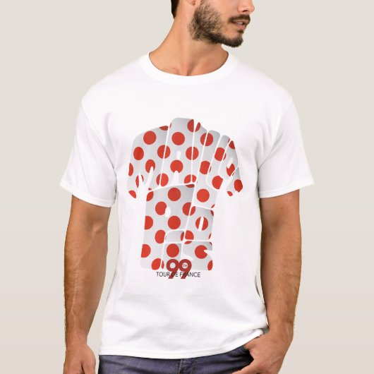 Maillot Pois - Polka dot Jersey TDF T-shirt (Voorkant)