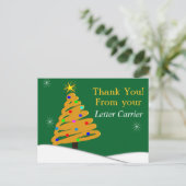 Mailman DANK JE BRIEFKAART III (Staand voorkant)