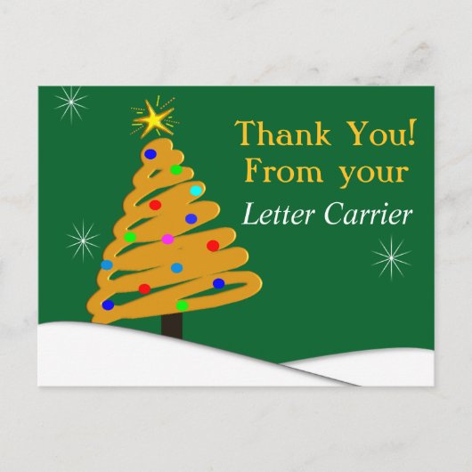 Mailman DANK JE BRIEFKAART III (Voorkant)