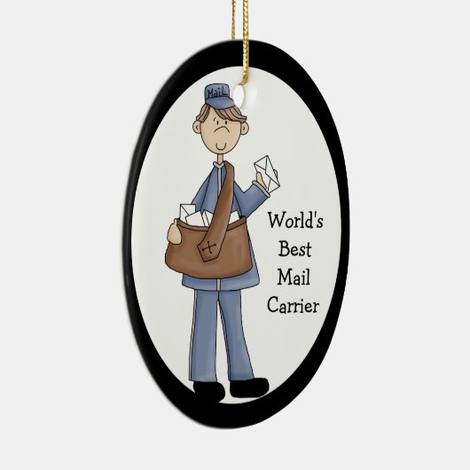 Mailman Dank u Ornament (Rechts)