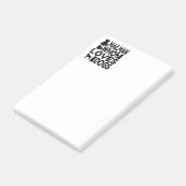 Mailman die van honden houdt post-it® notes (Schuin)