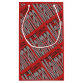 Mailman Extraordinaire Klein Cadeauzakje (Achterkant)