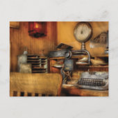 Mailman - In de Kantoor Briefkaart (Voorkant)