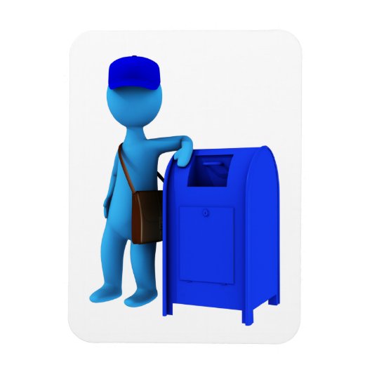 Mailman Magneet (Verticaal)