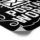 Mailman Mail Lady Limited Edition Postal Worker Poster (Hoek)