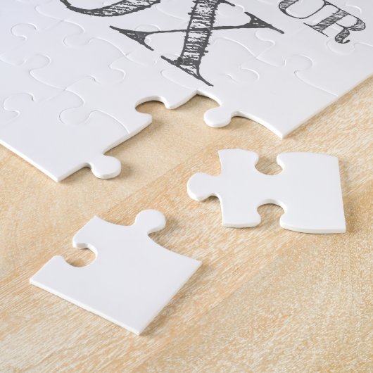 Mailman naar fitness heel pakket in uw postvak legpuzzel (Zijkant)