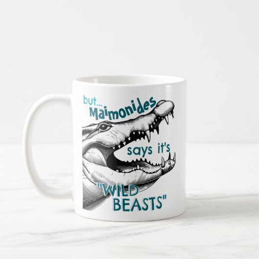 Maimonides Wild Beasts Koffiemok (Links)
