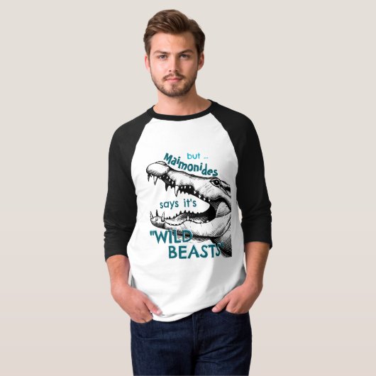 Maimonides Wild Beasts T-shirt (Voorkant volledig)